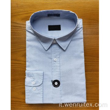 Camicia casual estiva a maniche corte in cotone 100%